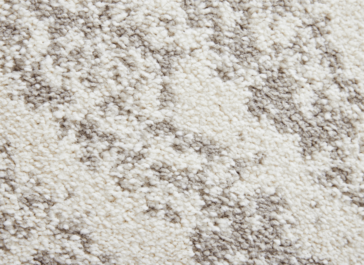 Tapis strié beige et gris 160 x 230 cm NOEA - DécoInParis