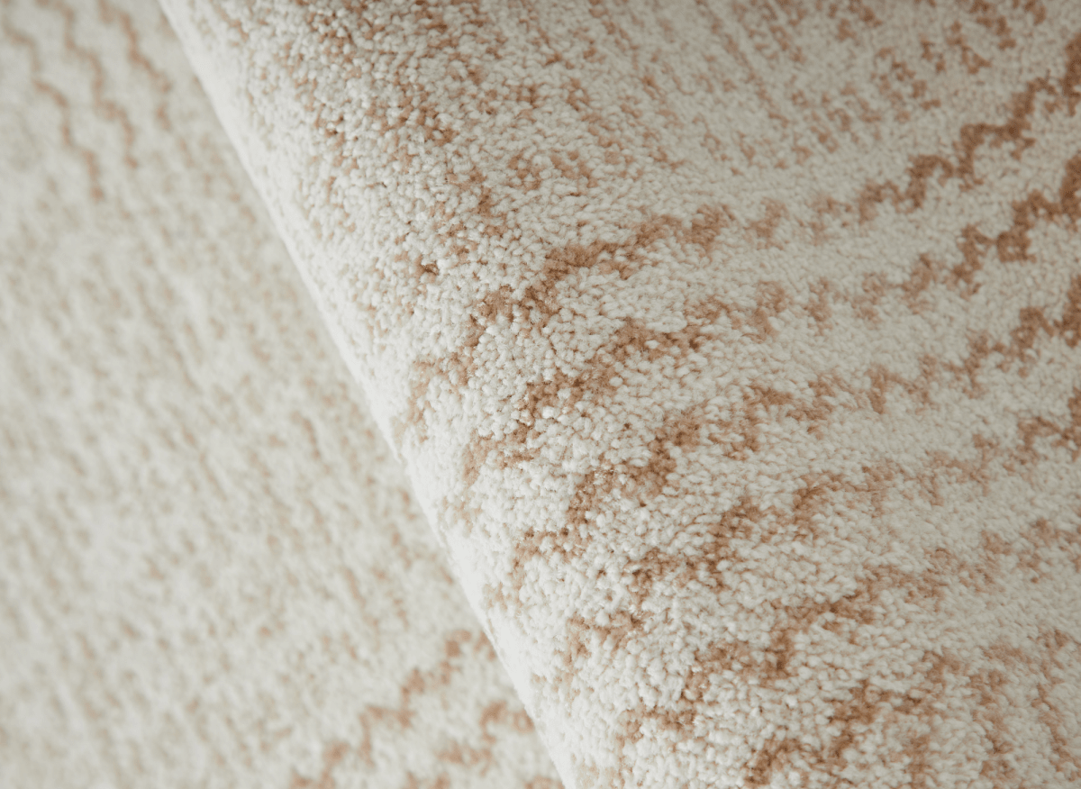 Tapis texturé beige foncé 160 x 230 cm KAIA - DécoInParis